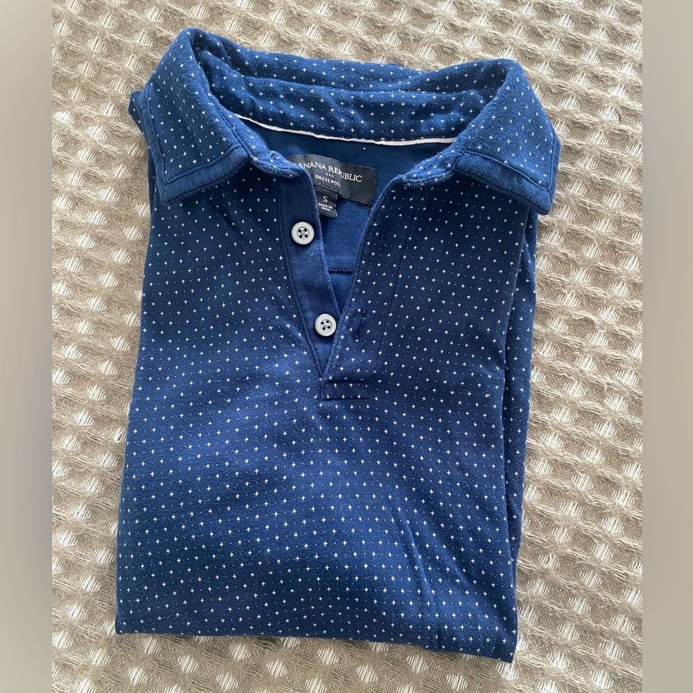 Banana Republic polo with stars